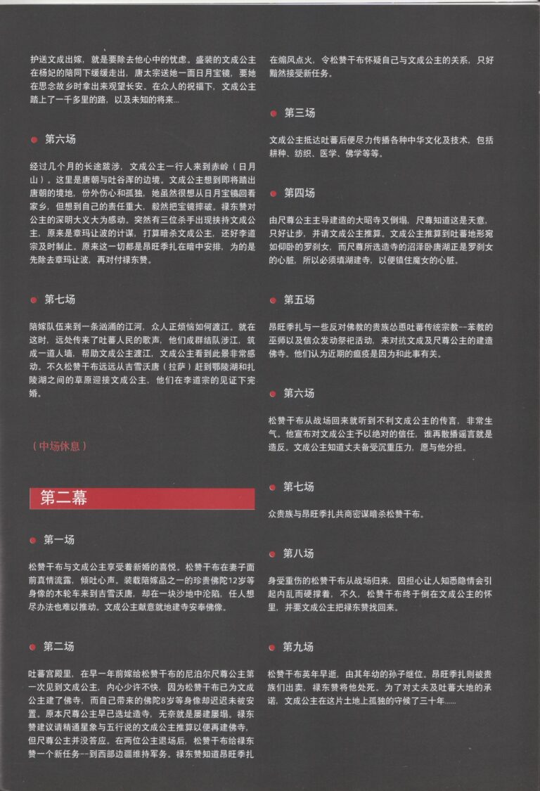 2008 Jewel Of Tibet Program Synopsis 04