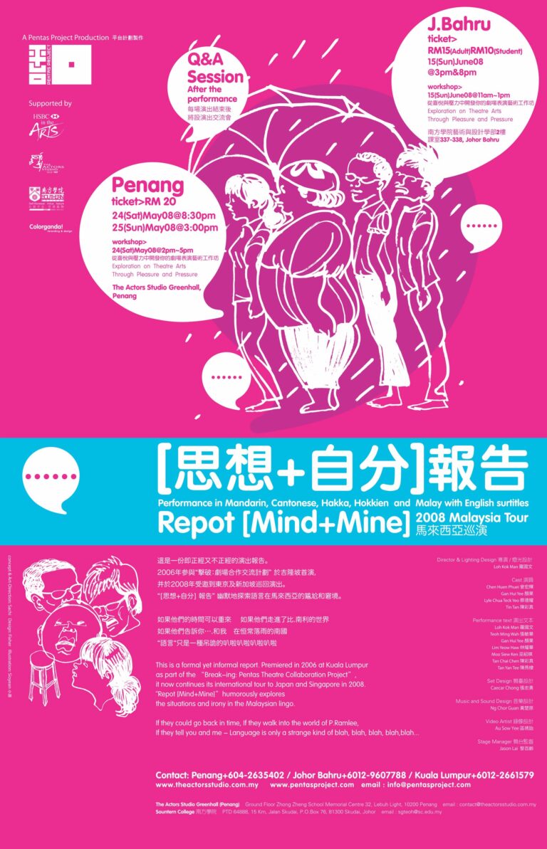 2008 Repot [Mind+Mine] Poster