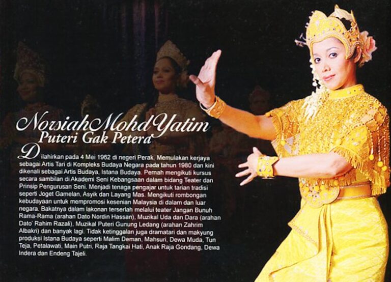 2009 Makyung Raja Besar Senyanya Cast and production crew list 5