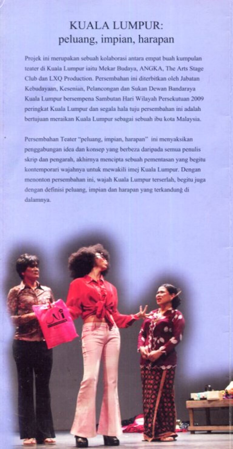 2009 Kuala Lumpur peluang impian harapan synopsis 1