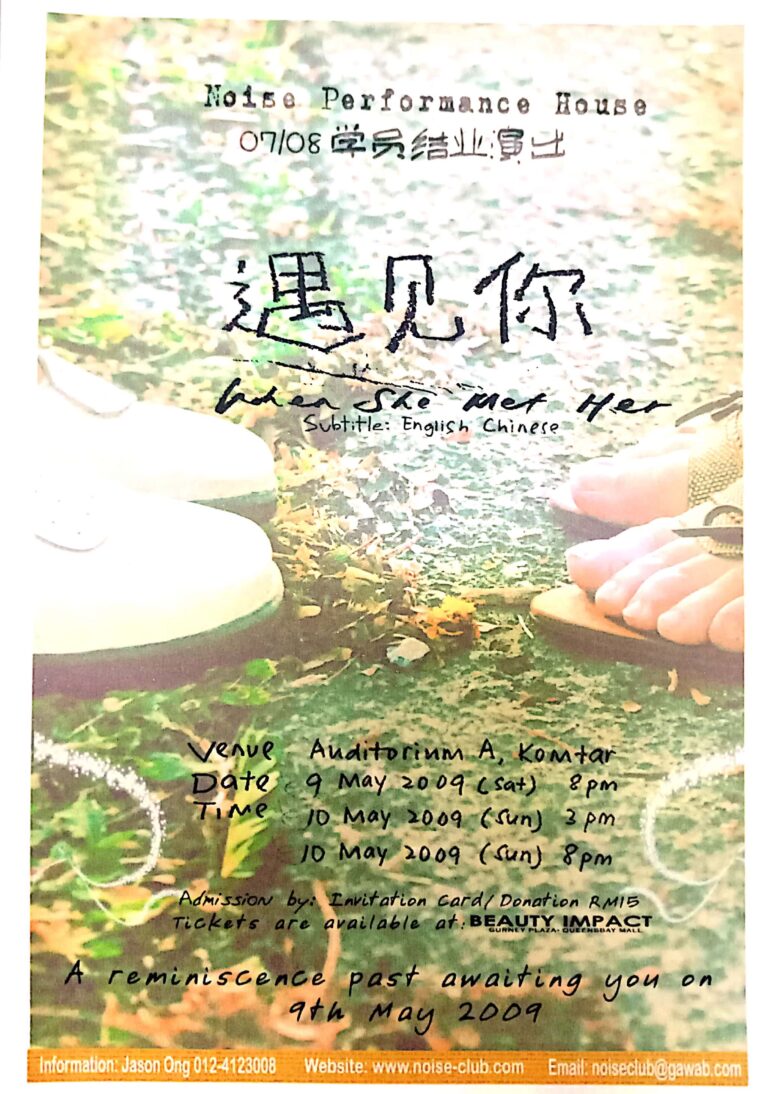 2009 When She Met Her Poster