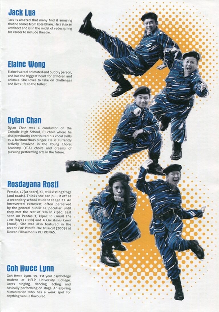 2009 Kaki Blue Cast and production crew list 8