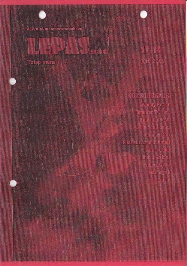2009 Lepas: Tetap Menari Cover