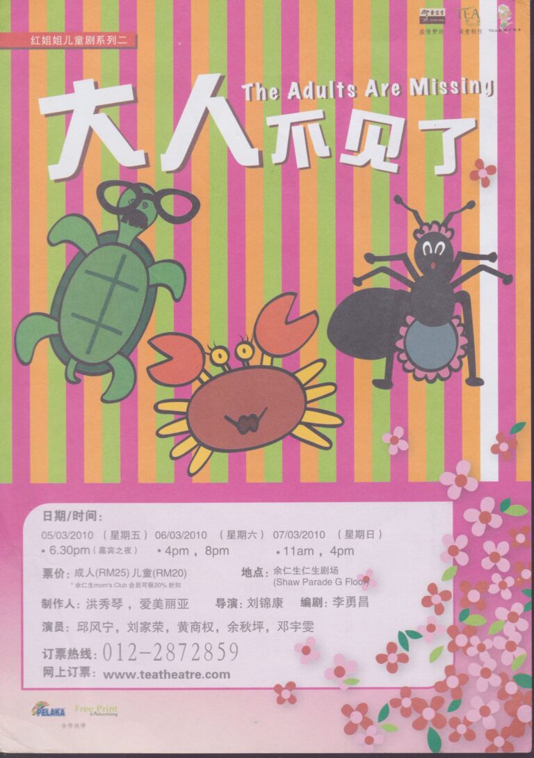 2010 The Adult Are Missing Flyer 01