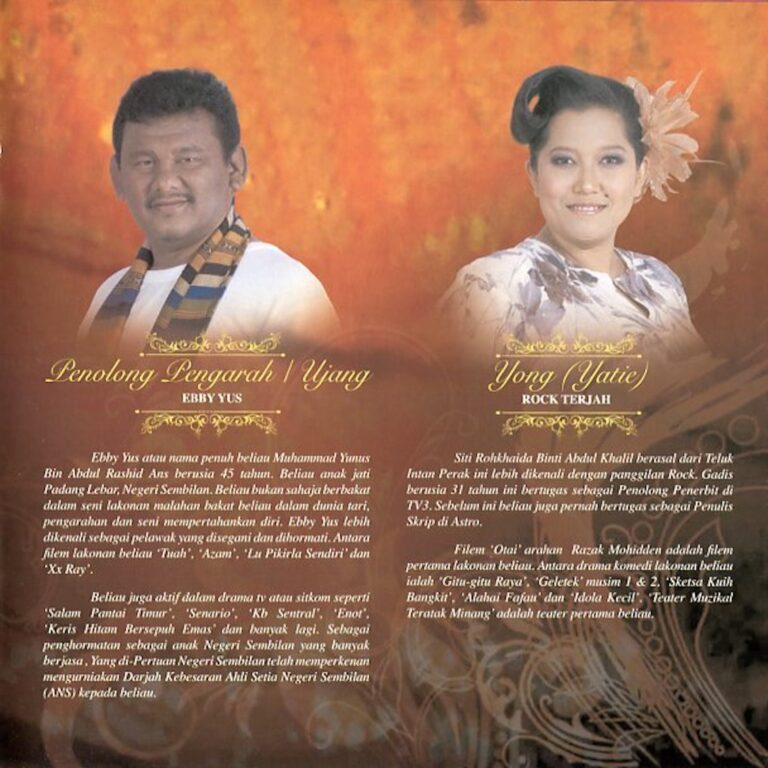 2010 Teratak Minang Cast and production crew list 8