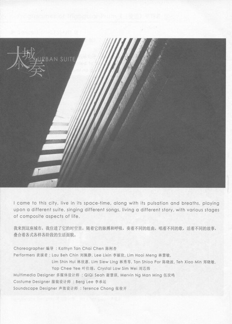 2010 Triangular Prism Synopsis