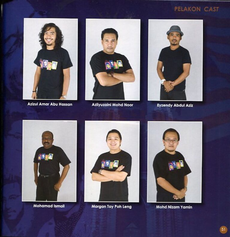2010 Muzikal Tun Mahathir Cast and production crew list 10