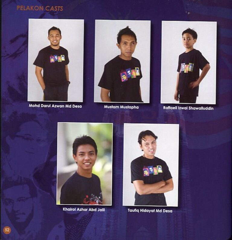 2010 Muzikal Tun Mahathir Cast and production crew list 11