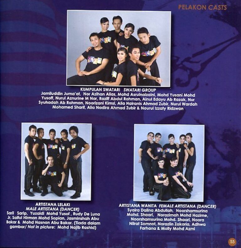 2010 Muzikal Tun Mahathir Cast and production crew list 14