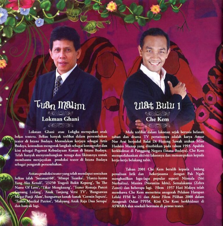 2000 Siti di Alam Fantasi Cast and production crew list 7