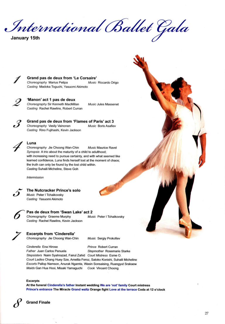 2011 International Ballet Gala Performance