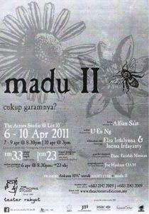 2011 Madu II Programme Cover