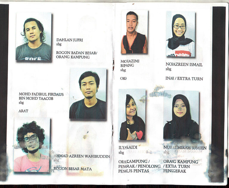 2012, 7 Gong Sakti: Credits 2