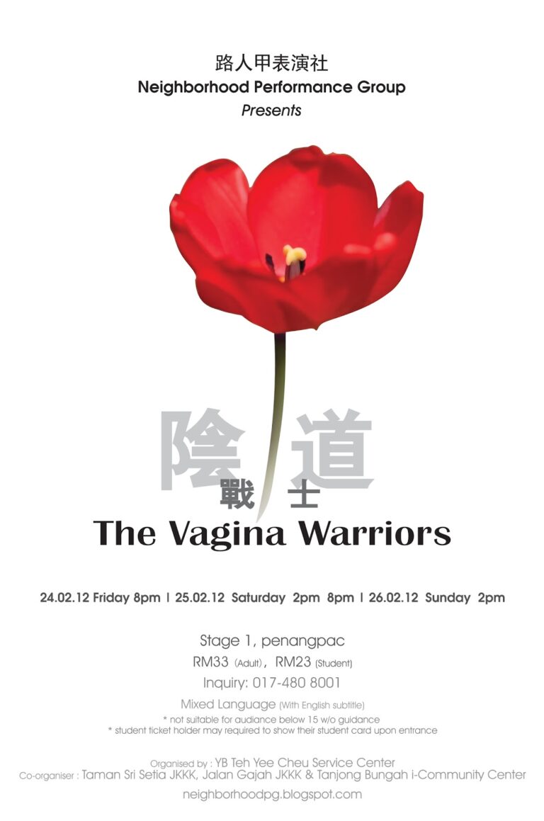 2012 The Vagina Warriors Poster 02