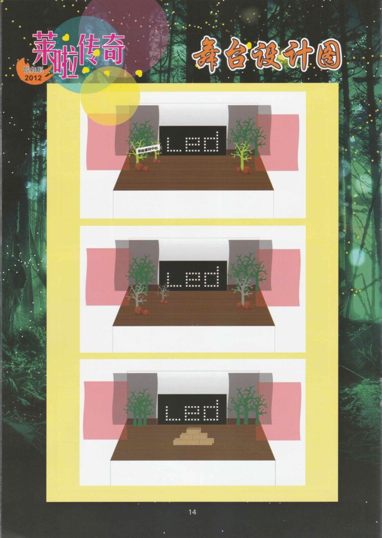 2012 Lynas Legend Program Set Design