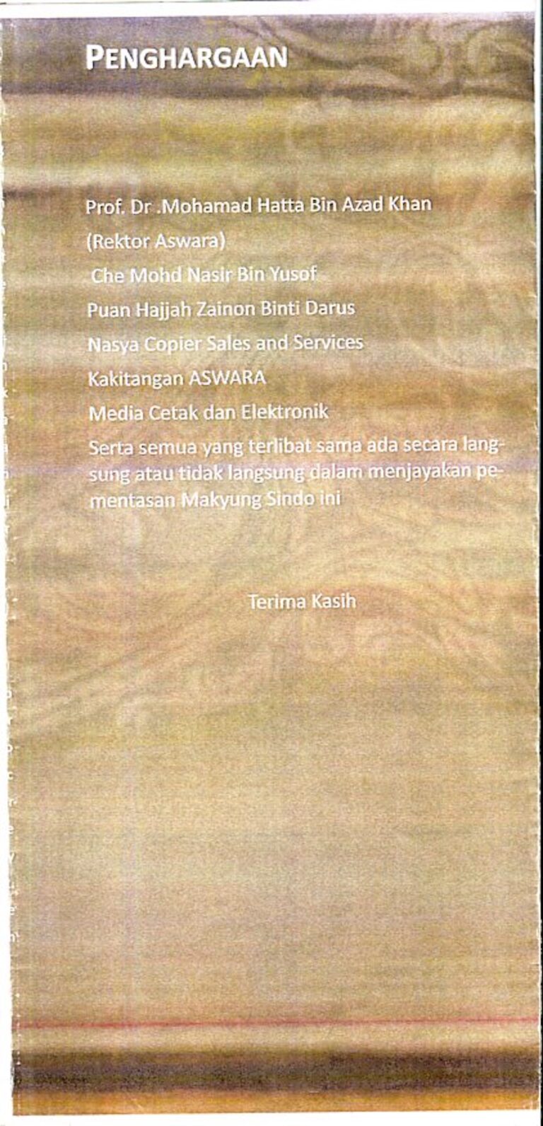 2012 Sindo Cast and production crew list 4