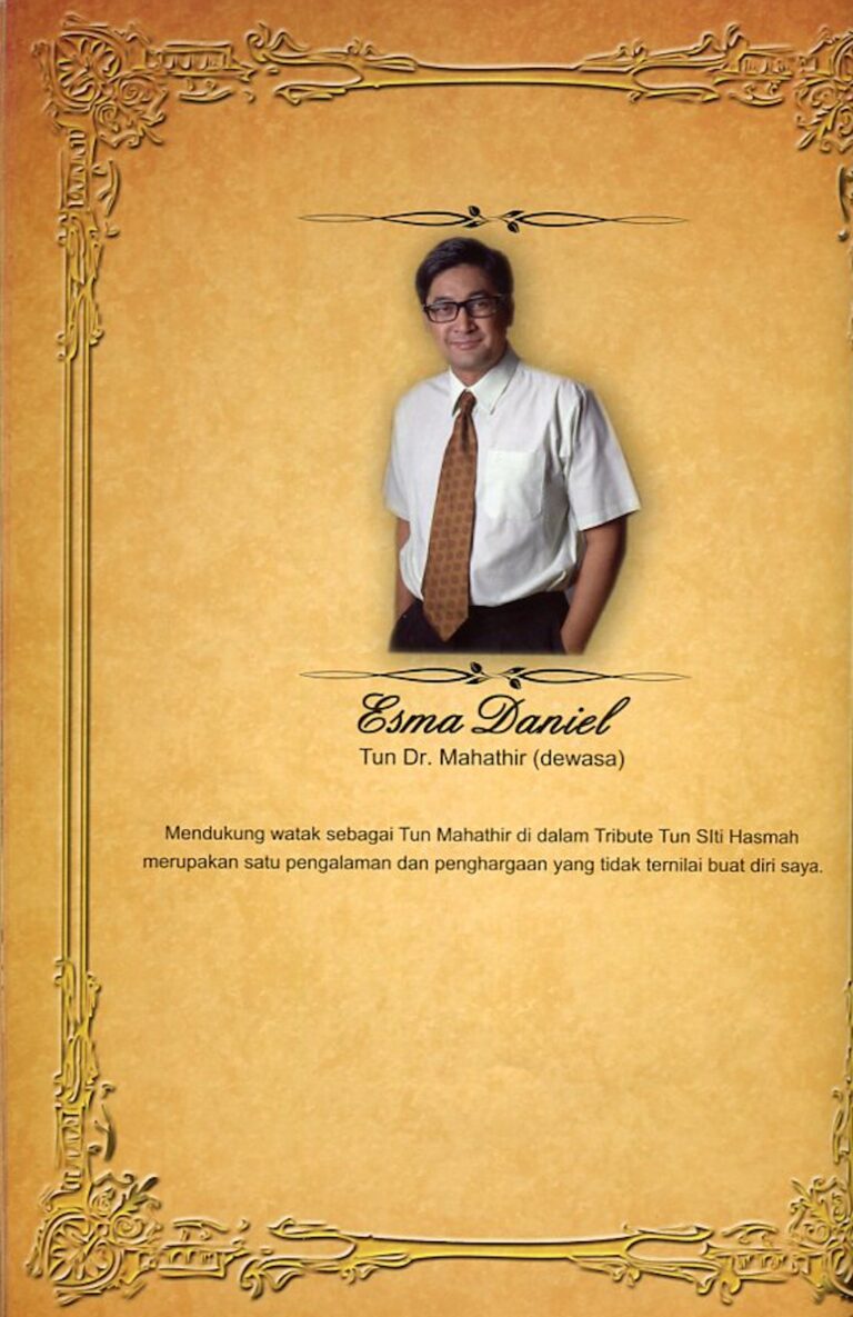 2012 Tun Siti Hasmah Cast and production crew list 5