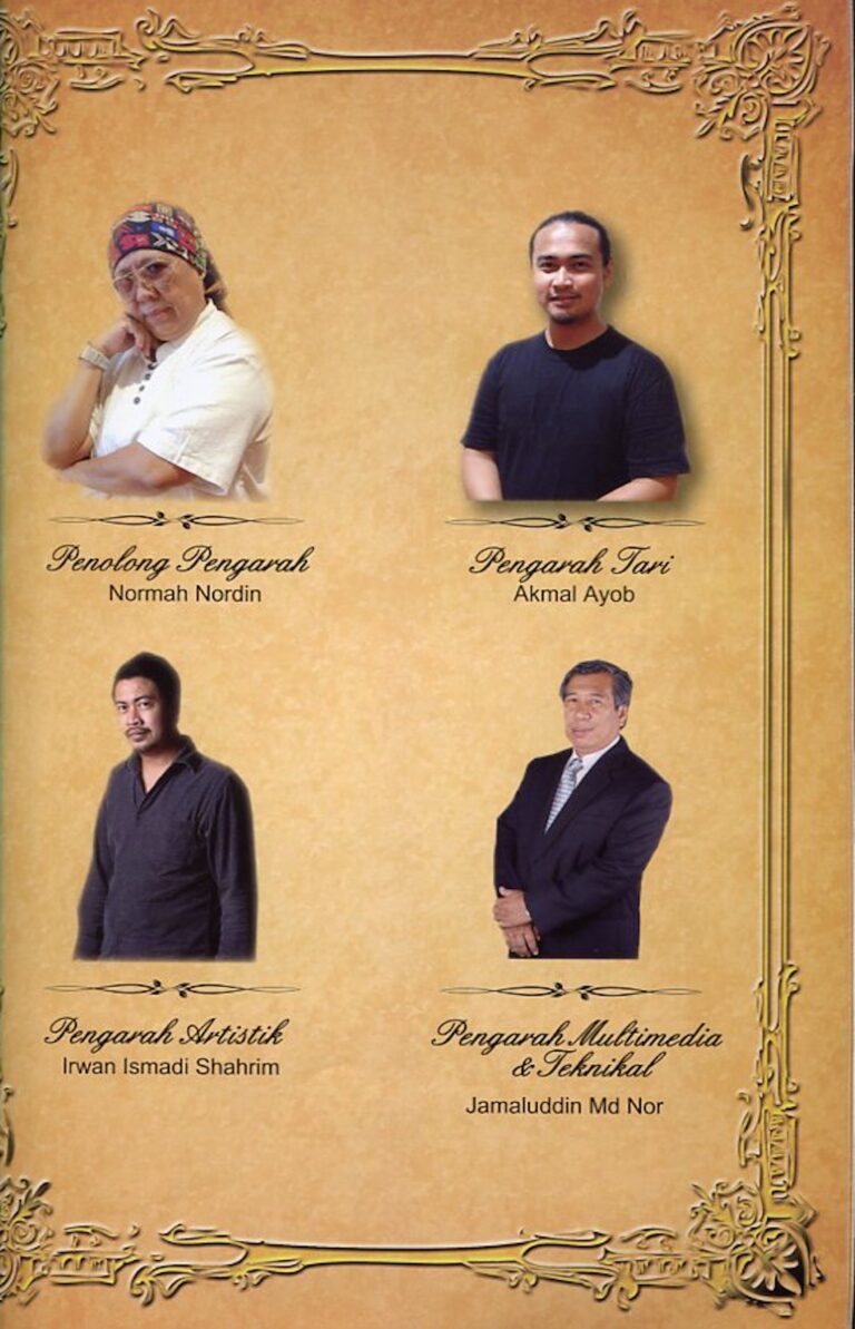 2012 Tun Siti Hasmah Cast and production crew list 8