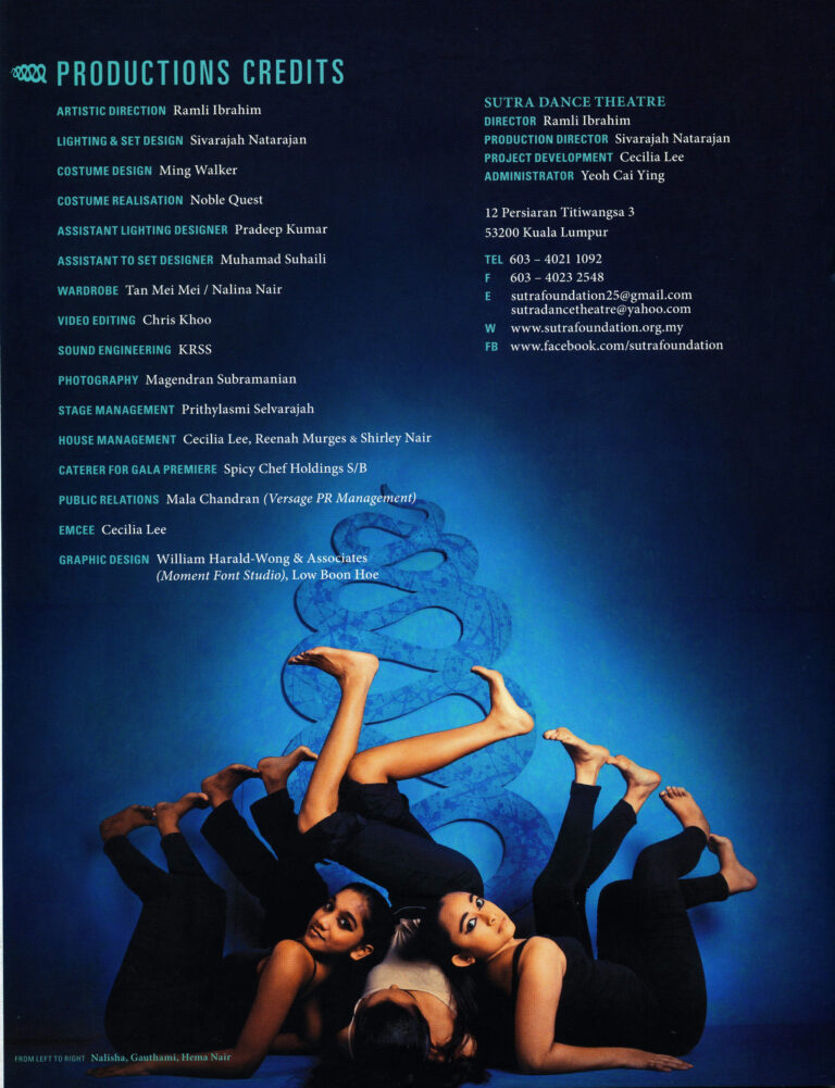 2013 River Sutra Production