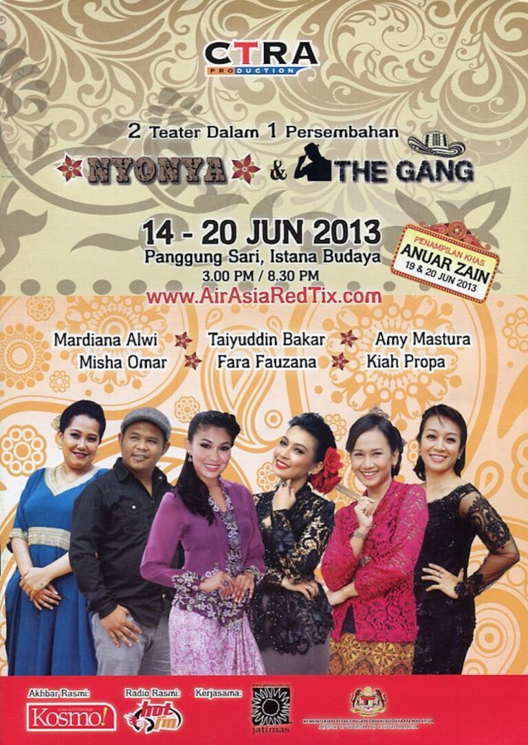 2013 Nyonya & The Gang cover