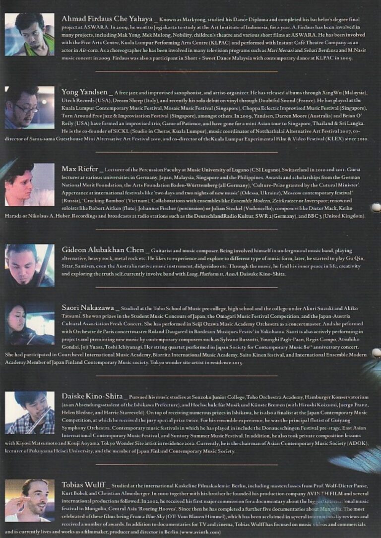 2013 Spirits Plays Biography 2