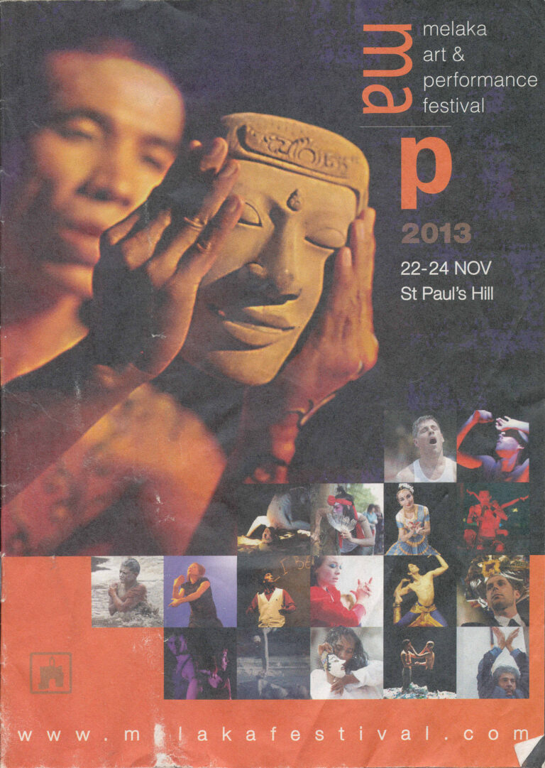 2013 Melaka Art & Performance Festival Cover