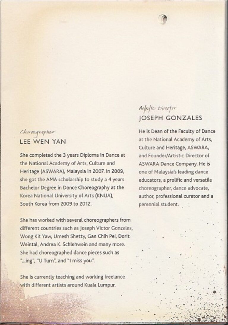 2013 Tracks Traces Director Message