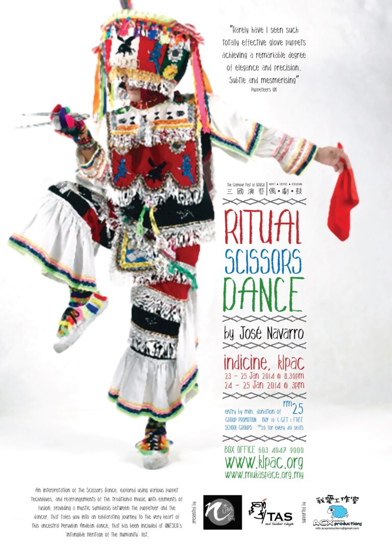 2014 Ritual Scissors Dance Poster