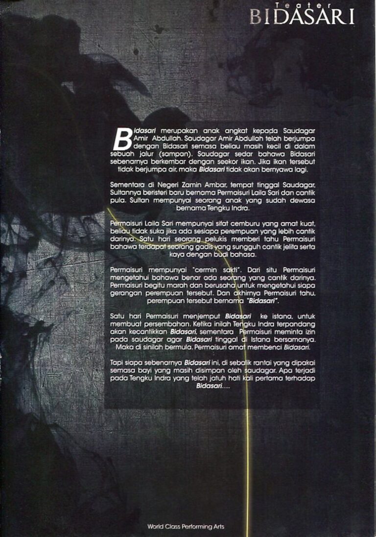 2014 Bidasari synopsis