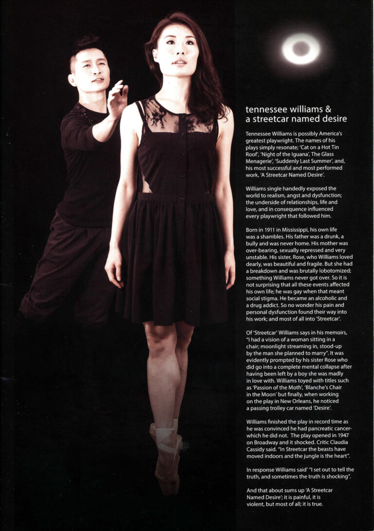 2014 A Streetcar Named Desire Synopsis