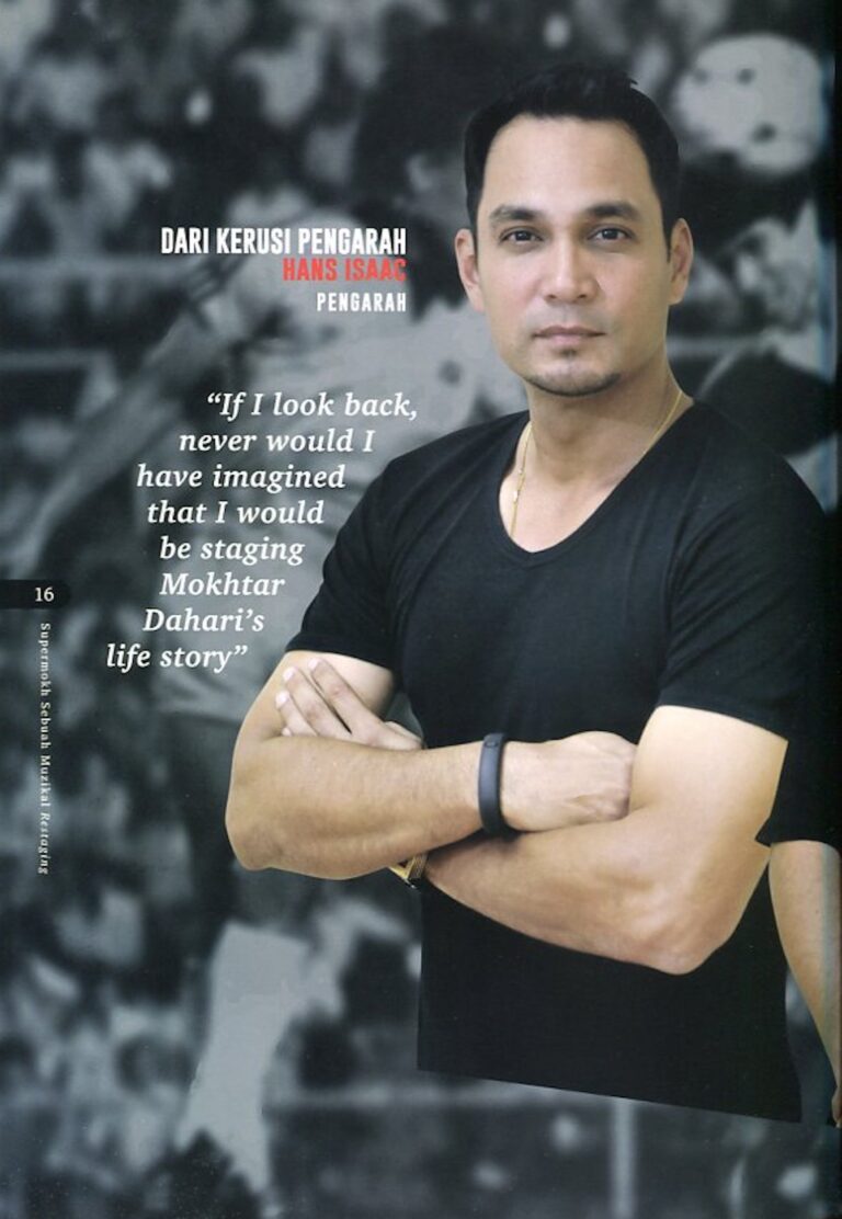 2014 Supermokh Sebuah Muzikal Restaging Director's message 1