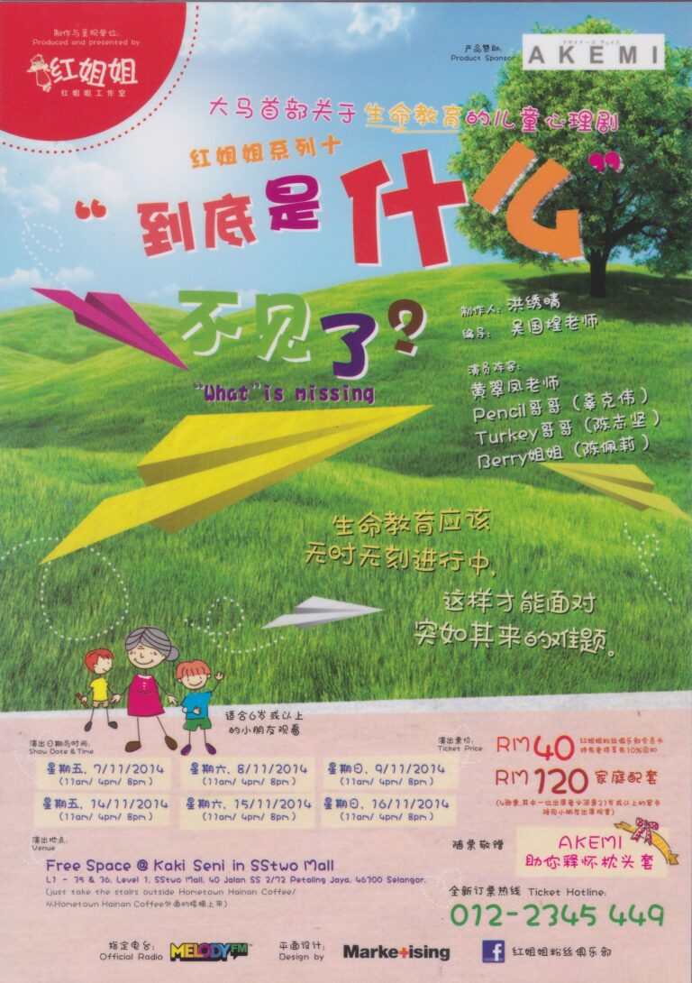 2014 What Is Missing Flyer