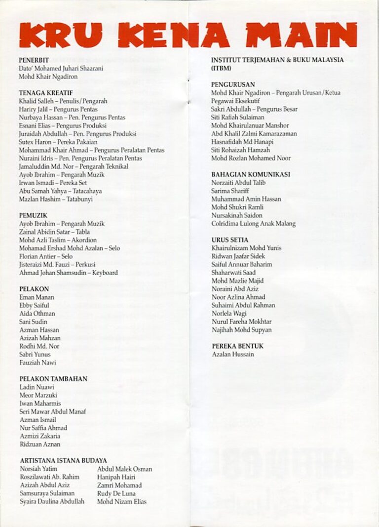 2015 Kena Main Cast and production crew list 1