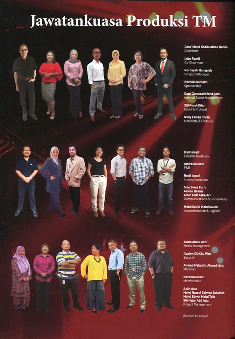 2015 TM The Musical A Story of Convergence Cast and production crew list 2