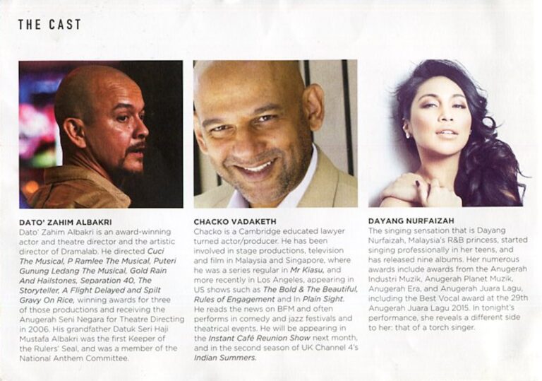 2015 Malam Terang Bulan Cast and production crew list 1