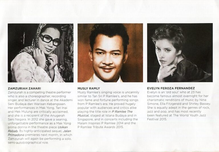 2015 Malam Terang Bulan Cast and production crew list 2