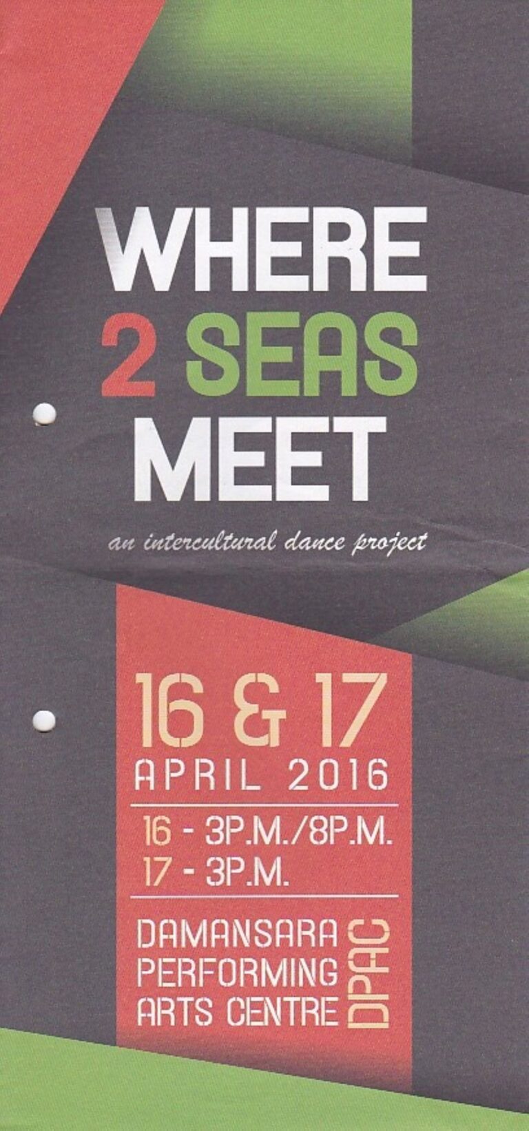 2016 Where 2 seas meet Cover