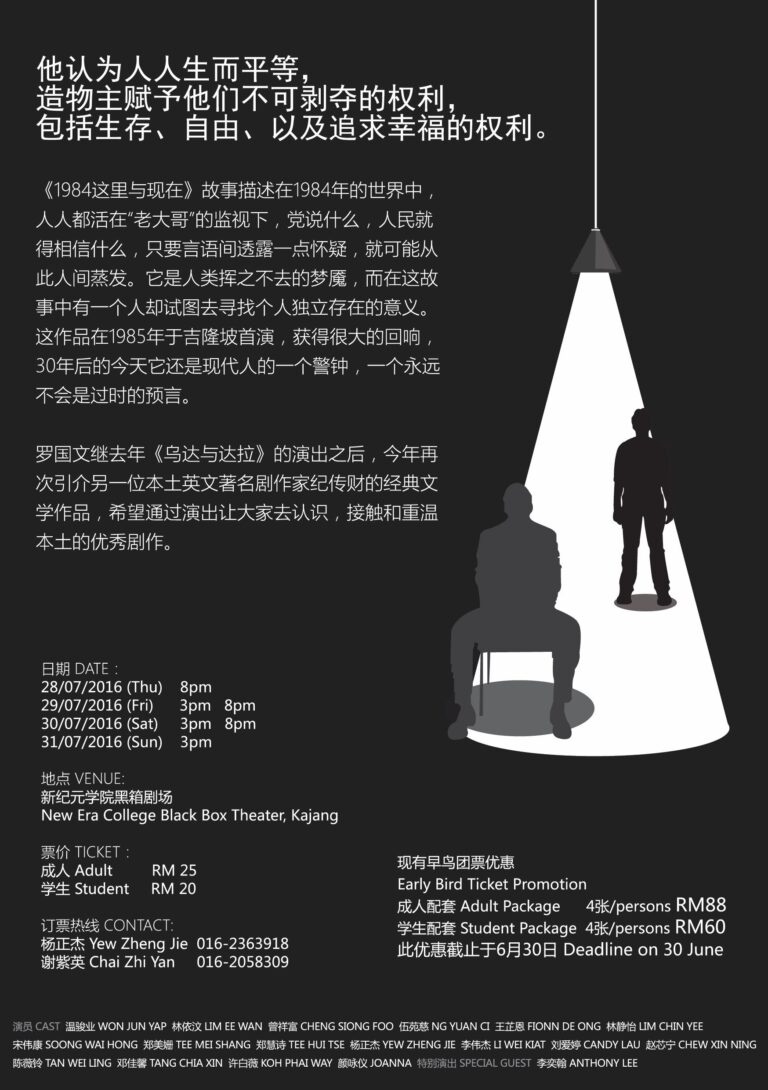 2016 1984 Here And Now Flyer 02