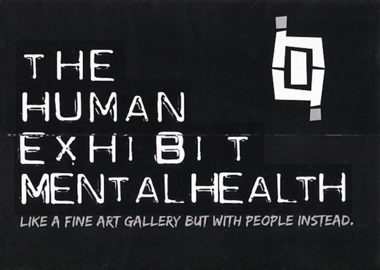 2018 The Human Exhibit Mentalhealth cover