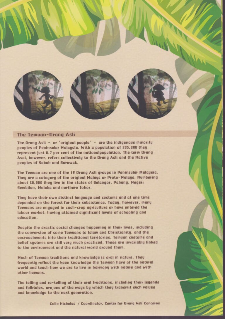 2018 Hoong Siamang Hooong Program About Orang Asli