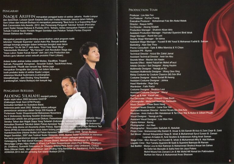 2018 Tanah Akhirku Cast and production crew list 1