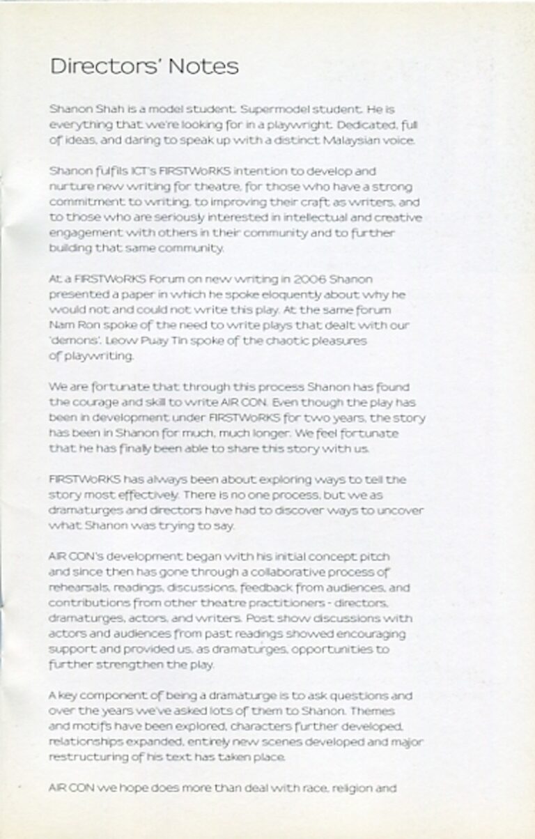 2009_Air Con Director's message 1