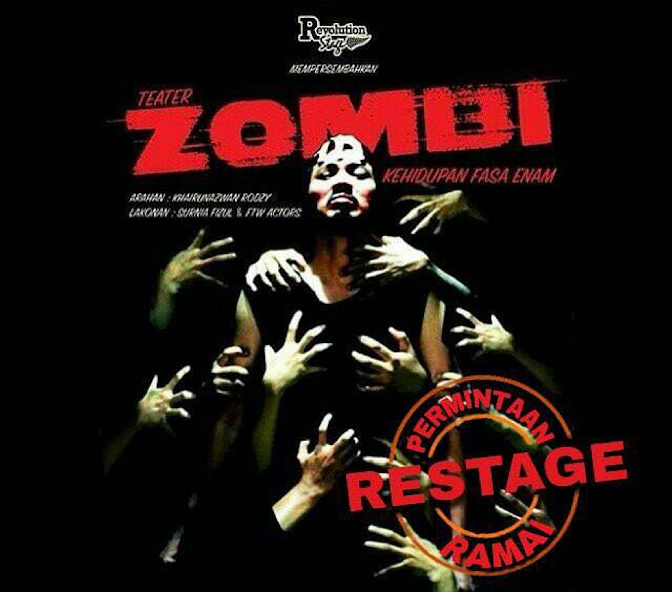 2018 Zombie Kehidupan Fasa Enam Restage cover
