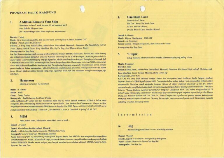 2010 Balik Kampung Synopsis