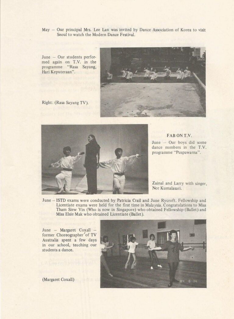 1985 Ballet Concert85 Senior Dance images 2