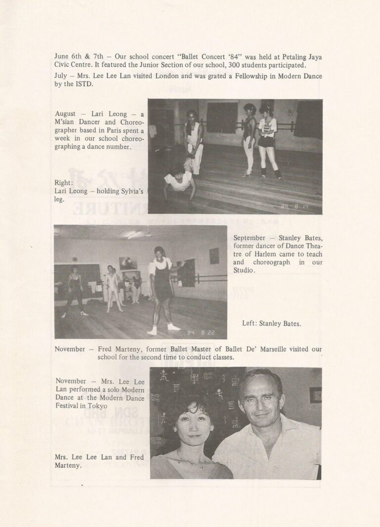 1985 Ballet Concert85 Senior Dance images 3