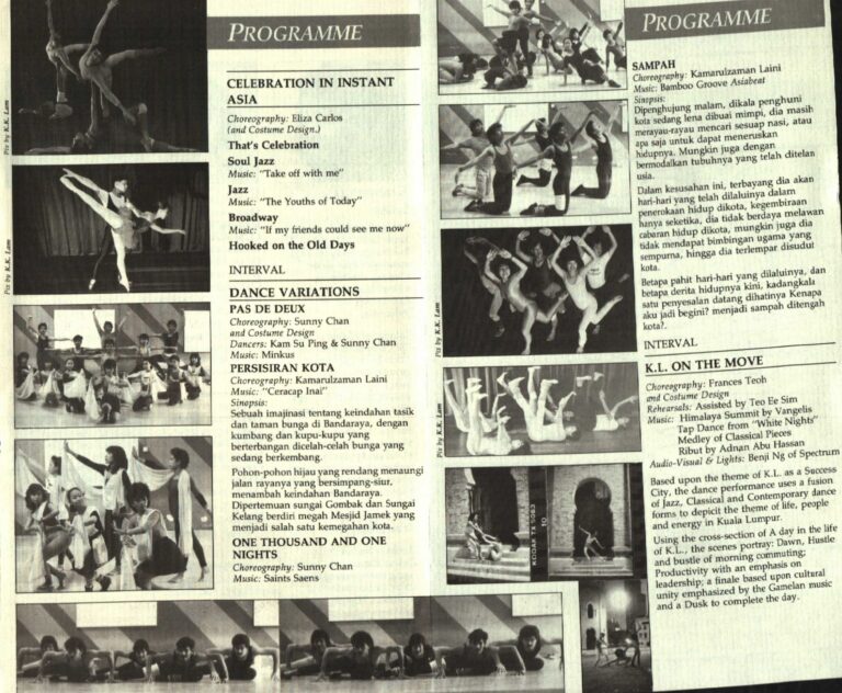 1986 KL On The Move Program list