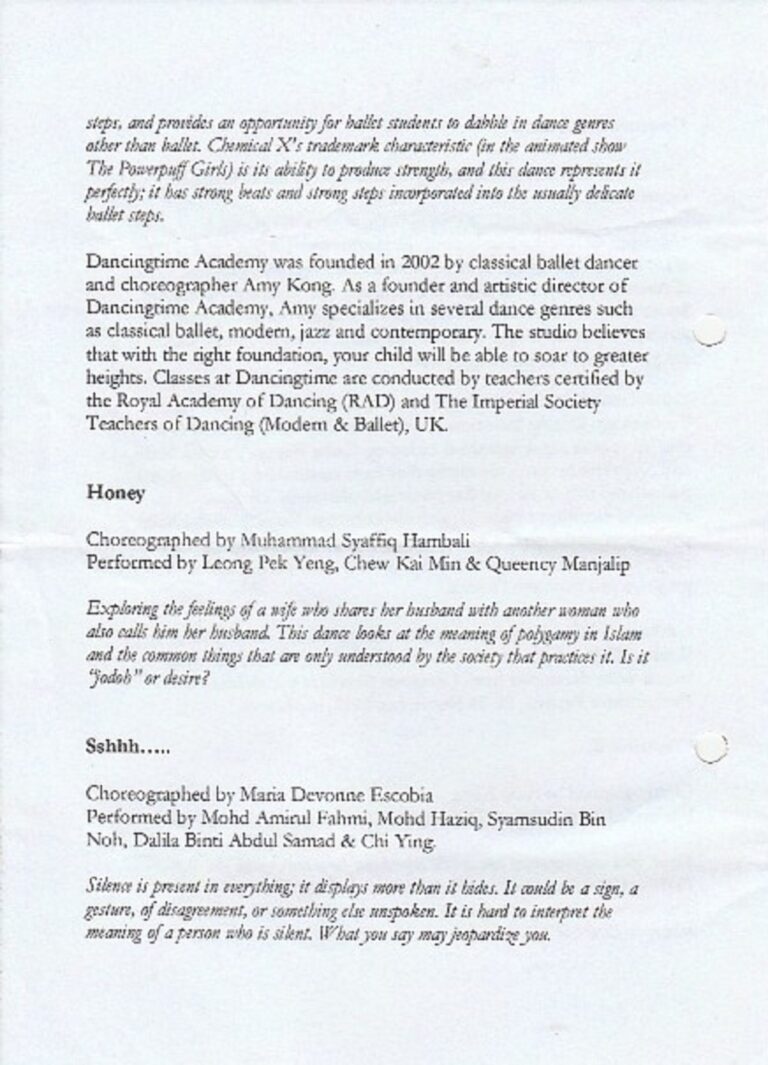 2013 DanceBox Synopsis2